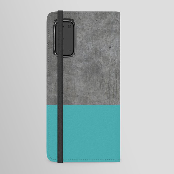 Concrete x Blue Android Wallet Case