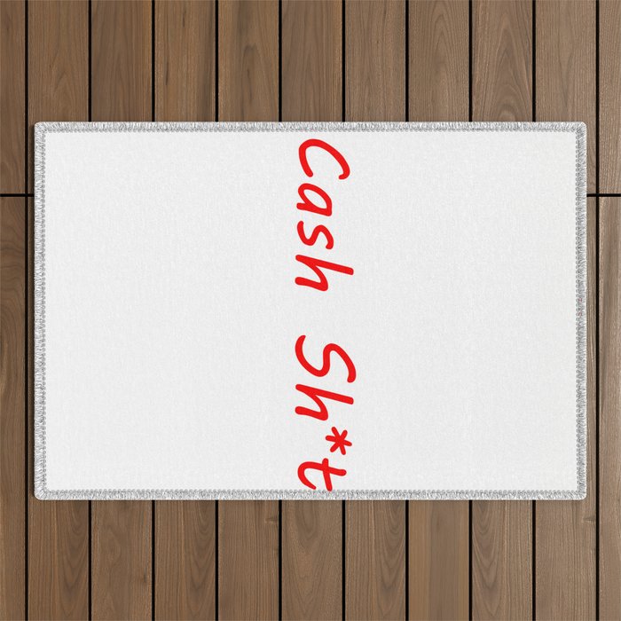 Cash Red Outdoor Rug