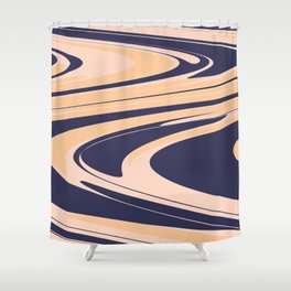 Abstraction_STARS_GALAXY_MILKY_WAY_SPACE_RIVER_POP_ART_0721A Shower Curtain