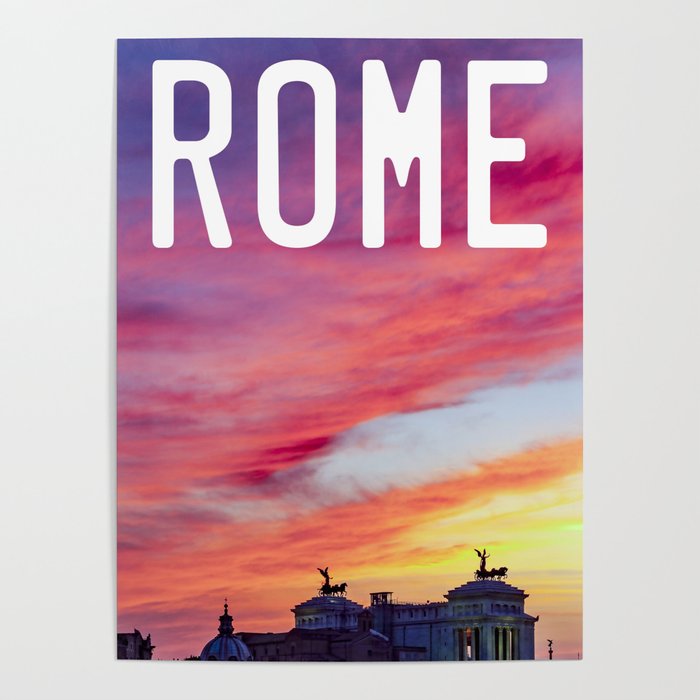 Italy, Lazio, Rome Poster