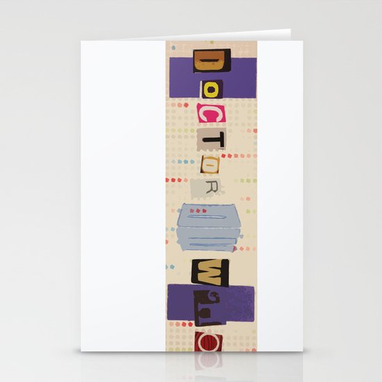 Doctor Who Stationery Cards