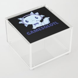 Gamesolotl Funny Axolotl Word Game For Gamers Acrylic Box