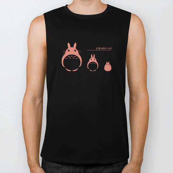 Totoro Biker Tank