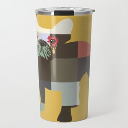 French Bulldog pop art print Travel Mug