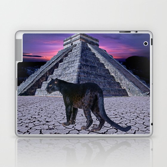 Mythical Chichén Itzá Panther Laptop & iPad Skin