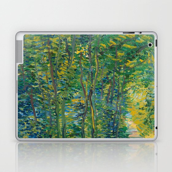 Path in the Woods, 1887 by Vincent van Gogh Laptop & iPad Skin