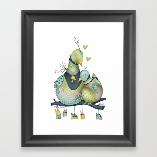 Birds Framed Art Print