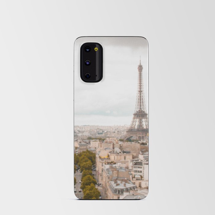 romantic eiffel tower Android Card Case