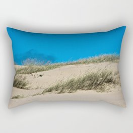 Sand Dune Beach Coastal Landscape Rectangular Pillow