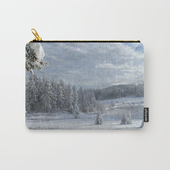 Scenery forest Winter Wonderland Carry-All Pouch