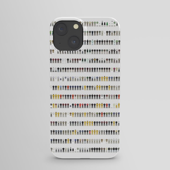 Walter White's Wardrobe - Complete Series iPhone Case