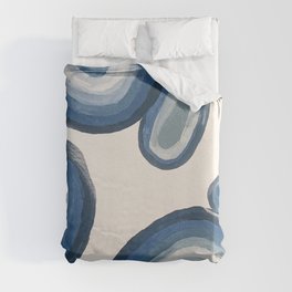 The EP Abstract Acrylic Painting Duvet Cover