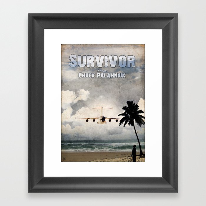 Survivor: A Novel written by Chuck Palahniuk Framed Art Print
