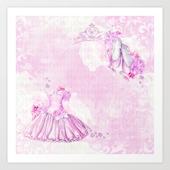 Ballerina #3 Art Print