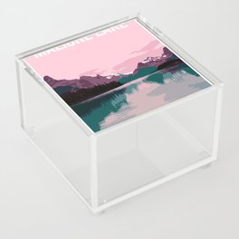 Maligne Lake - Cananda Acrylic Box