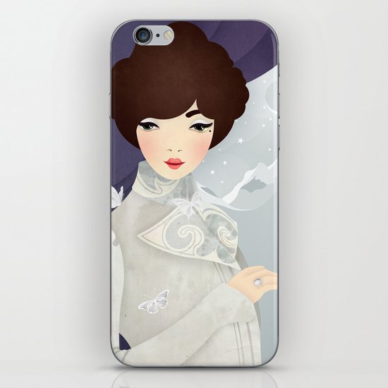 The Wings of the Dove: Violet iPhone & iPod Skin