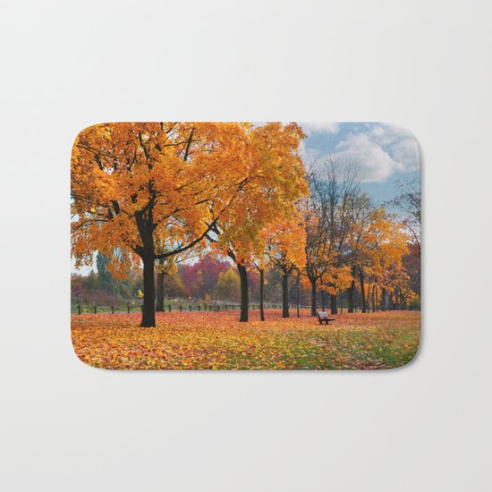 Autumn trees 47 Bath Mat