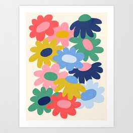 Bold Blooms Art Print
