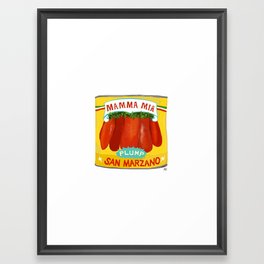 Plump Tomatoes Framed Art Print