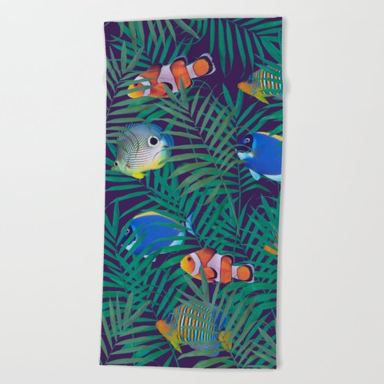 aquarium Beach Towel