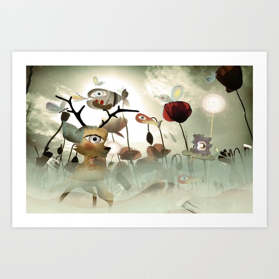 Delicious Light and Transparency Art Print
