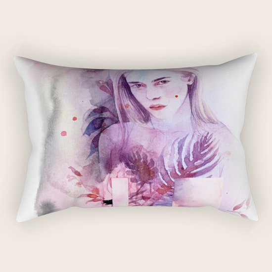Stay Rectangular Pillow