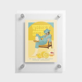 Whisky Sour Floating Acrylic Print