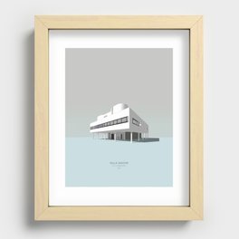 Villa Savoye - Le Corbusier Recessed Framed Print