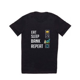 Retired Banker Investment Banking Money Bank T Shirt