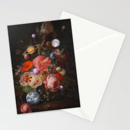 Bouquet of Planets Stationery Card