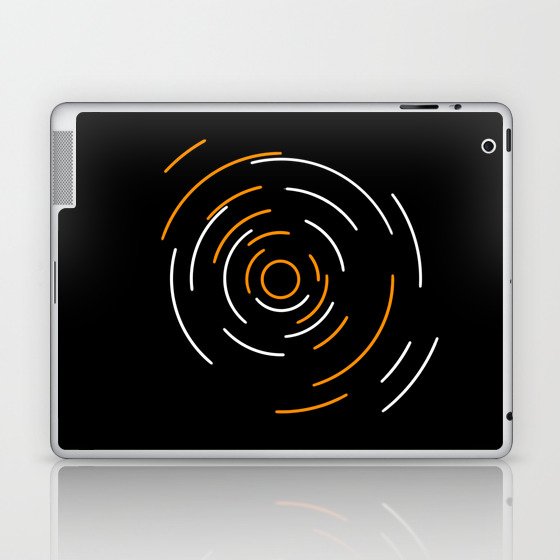 Concentric Circles Laptop & iPad Skin