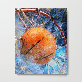 Basketball art vs vx 6 Metal Print