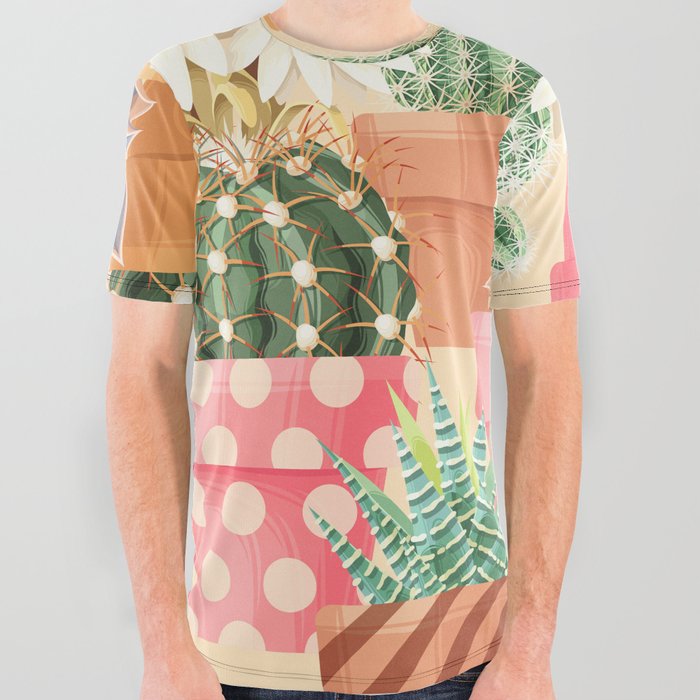 Cacti All Over Graphic Tee