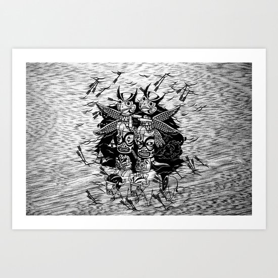 The Myth of Totummy Art Print