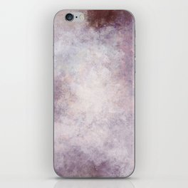 Old purple grey paper iPhone Skin
