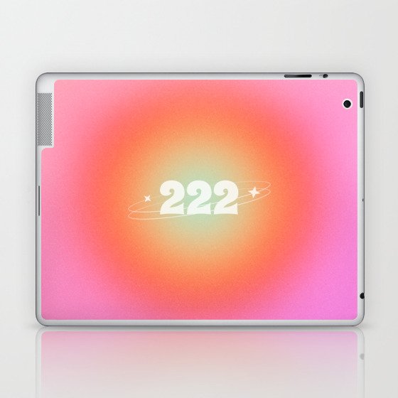 Angel Number 222 Laptop & iPad Skin