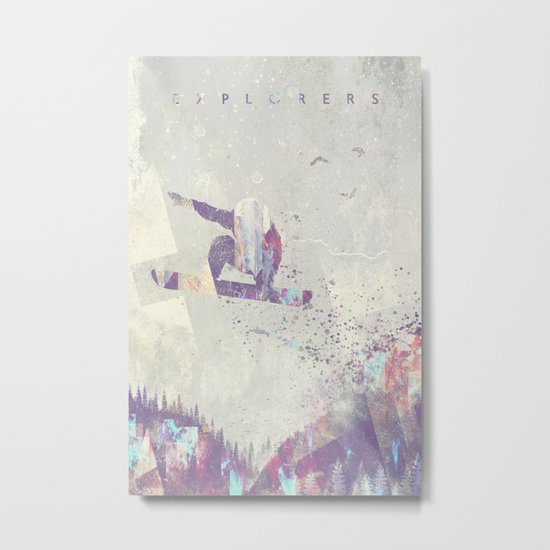 Explorers IV Metal Print
