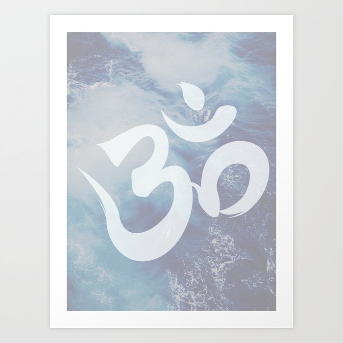 Om Spirit Of Serenity Art Print