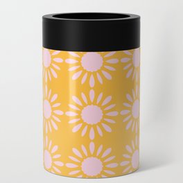 Abstract Sunflower Pattern Artwork 01 Color 01 Can Cooler