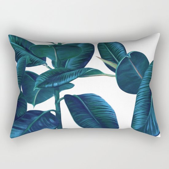 Luna Leaves Rectangular Pillow