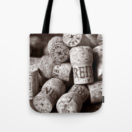 Cork of Champagne - Brown Duplex Tote Bag