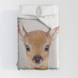 Baby Deer - Colorful Duvet Cover