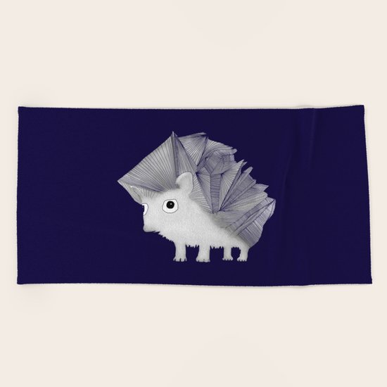 Hedgehog Beach Towel
