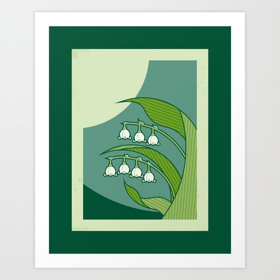 Lily of the Valley Art Print
