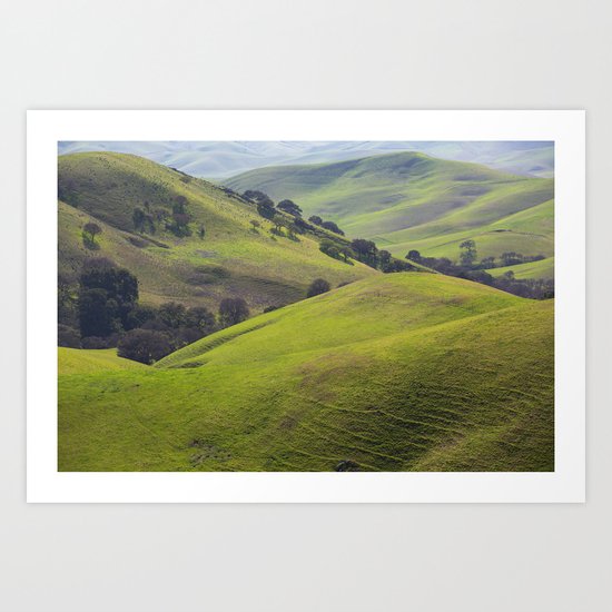 Diablo Hills Art Print