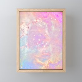 Galactic energy Framed Mini Art Print
