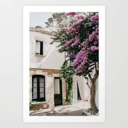 Mediterranean Dreams Series "House in Sa Tuna" | Travel Photography Spain Art Print