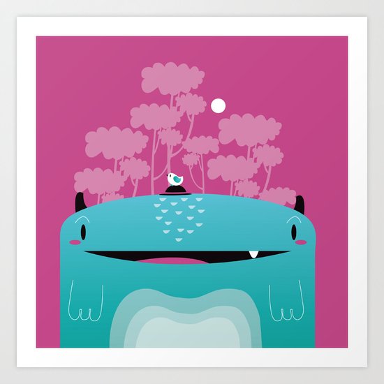 Moshi Art Print