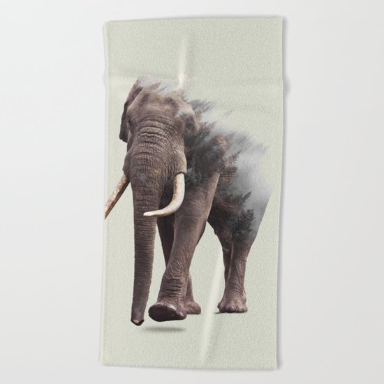 Elephantastic #society6 #decor #buyart Beach Towel
