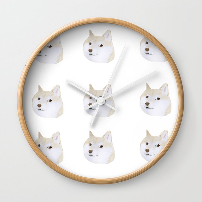 Doge Wall Clock